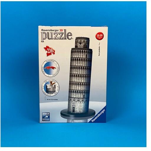 پازل 216 تکه 3 بعدی رونزبرگر طرح Leaning Tower of Pisa (برج پیزا)12557 Ravensburger